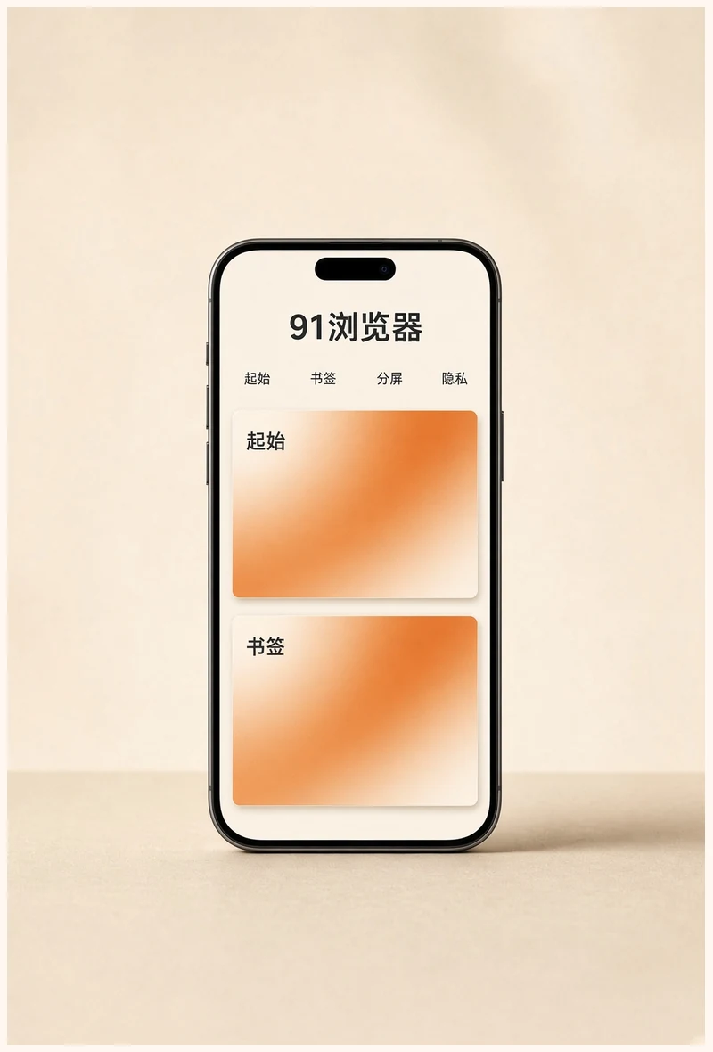 91浏览器APP移动浏览说明