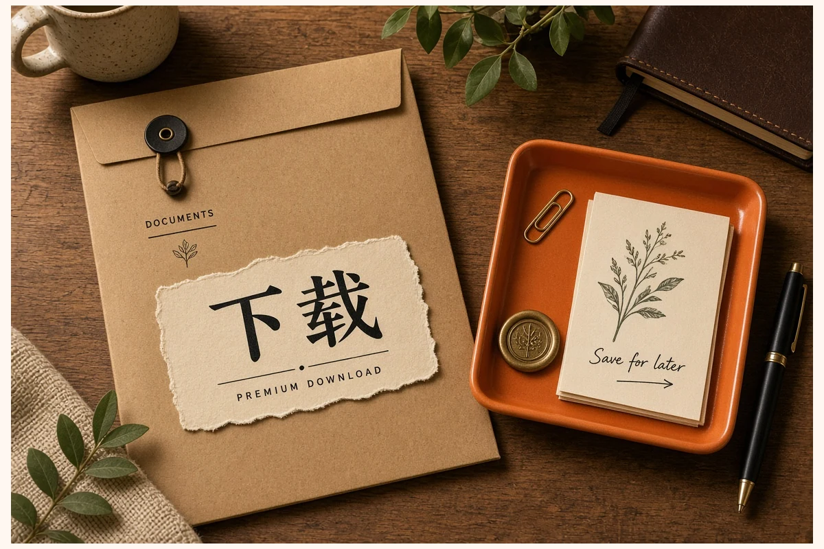 下载后先确认保存位置